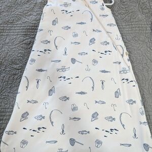 Nautical Print Kids Pajamas Sleep Sack